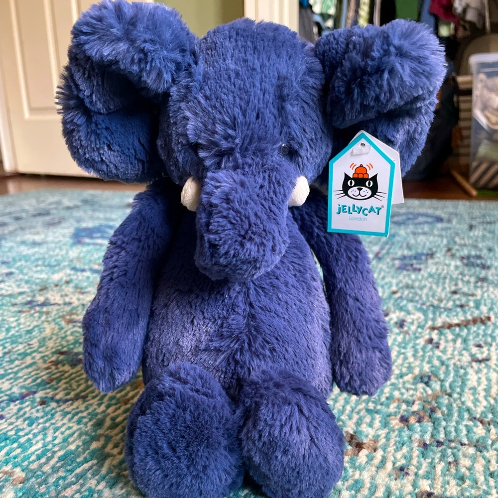 Jellycat Elephant NWT Stuffed Animal